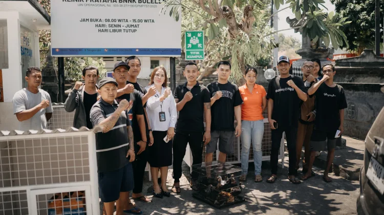 BNN Buleleng Dampingi Mantan Pecandu Narkoba Bangkit lewat Bantuan Usaha