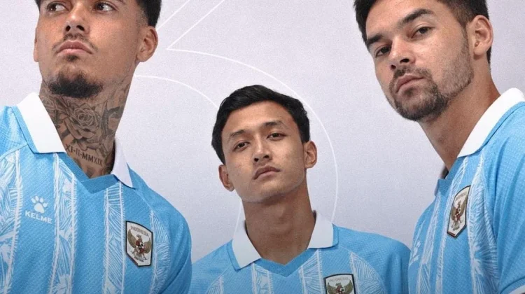 Jersey Ketiga Timnas Indonesia, Usung Nuansa Biru dan Motif Melati