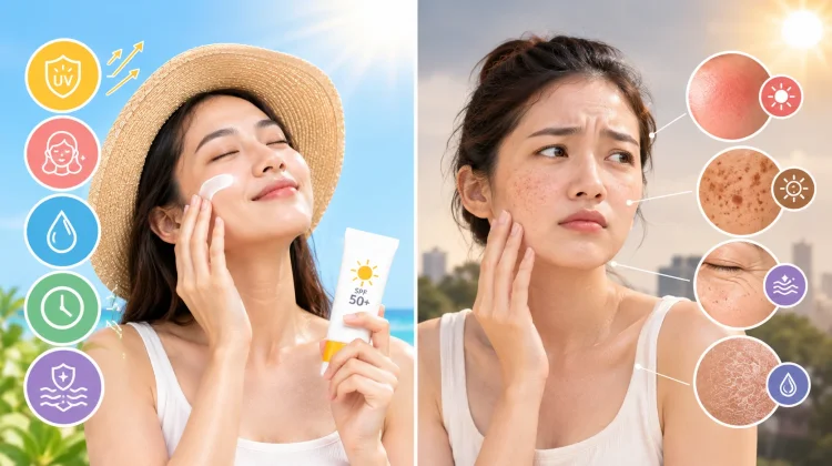 Jarang Pakai Sunscreen? Ini Dampaknya