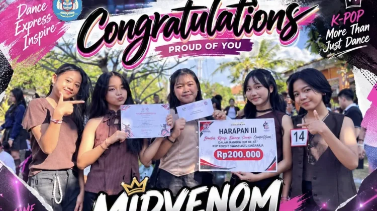 Midvenom Spenpraja Raih Juara Harapan 3 KPop Dance Cover Competition