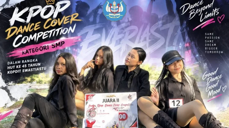 Everlast Spenpraja Raih Juara 2 KPop Dance Competition