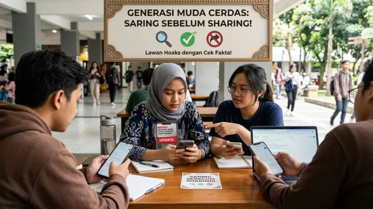 Generasi Muda Diminta Tak Mudah Percaya Hoaks
