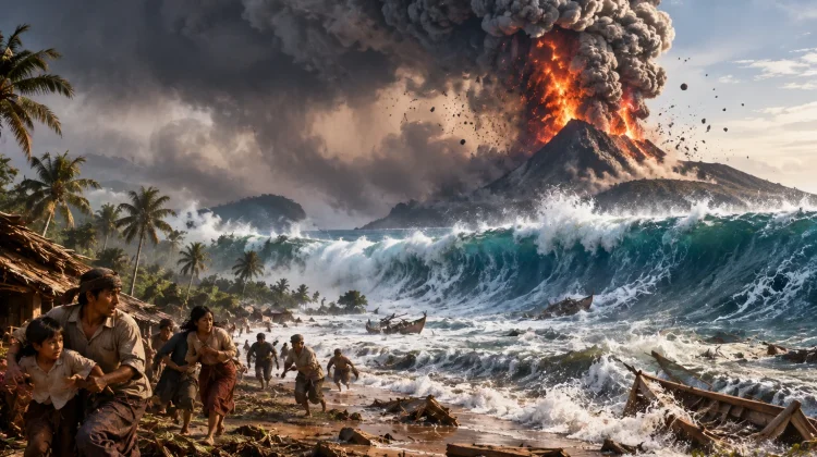 Letusan Krakatau 1883, Tsunami Dahsyat yang Tewaskan Lebih dari 36 Ribu Orang