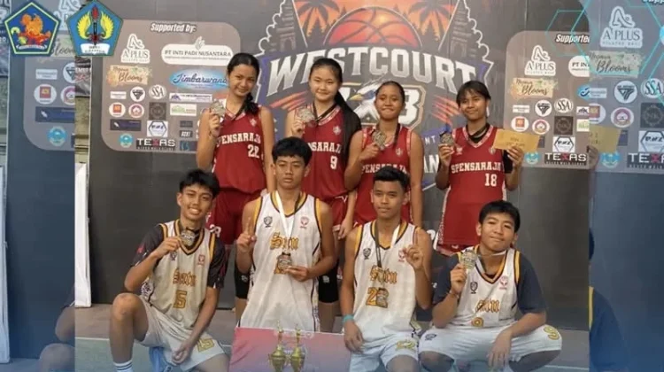 Spensaraja Sapu Bersih Juara 1 West Court 3x3 Basketball Tournament