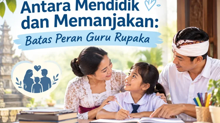 Peran Guru Rupaka dalam mendidik Anak, antara Kasih Sayang dan Ketegasan