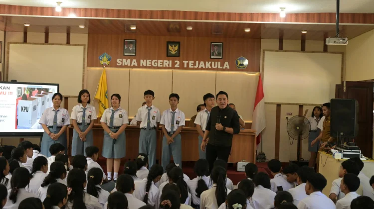Pemilu Raya SMA Negeri 2 Tejakula Jadi Praktik Demokrasi bagi Siswa