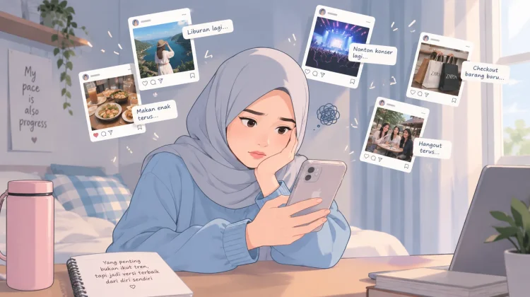7 Trik Biar Tidak Terjebak FOMO saat Melihat Tren di Media Sosial