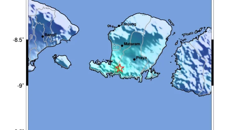 Gempa M5,2 Guncang Lombok Barat, Tidak Berpotensi Tsunami