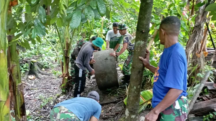 Satgas TMMD 127 Jembrana Pastikan Air Bersih Segera Mengalir