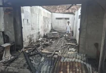 Warung Nasi di Sangsit Ludes Terbakar, Rugi Rp80 Juta