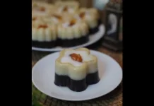 Resep Praktis Puding Susu Kurma Lapis Coklat