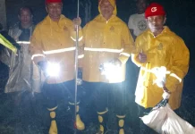 Damkar PLTU Celukan Bawang Evakuasi Piton 5 Meter