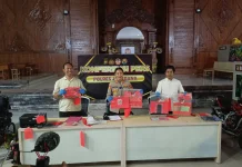 Polres Jembrana Ungkap Pencurian 11,5 Kg Emas di Toko Emas