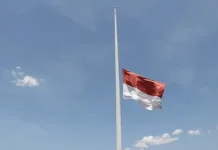 Pemerintah RI Imbau Kibarkan Bendera Setengah Tiang
