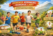 Rangkul Keringat, Rangkul Lari: Lari Bukan Sekadar Olahraga, tapi Gaya Hidup Sehat