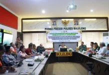 Polres Buleleng Koordinasi Lintas Sektor Amankan Nyepi dan Idul Fitri