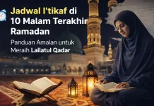 Amalan I’tikaf untuk Mencari Lailatul Qadar, Ini Susunan Ibadah yang Bisa Dilakukan
