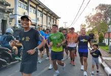 Galang Donasi Korban Banjir, Singaraja Runner Gelar Charity Run
