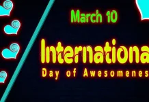 Hari Kehebatan Internasional Diperingati 10 Maret