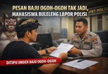 Pesan Baju Ogoh-ogoh Tak Kunjung Datang, Mahasiswa di Sangsit Lapor Polisi