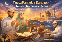 Puasa Ramadhan Bertujuan Membentuk Karakter Takwa