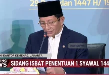 Pemerintah RI Tetapkan Idul Fitri 1447 Hijriah 21 Maret 2026