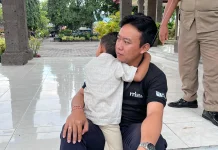 Banyak Anak Terpisah saat Shalat Id, Petugas Lakukan Penanganan Cepat