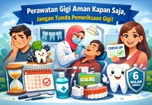 Perawatan Gigi Aman Dilakukan Kapan Saja, Diminta Tidak Menunda Pemeriksaan