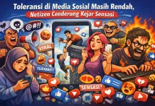 Toleransi di Media Sosial Masih Rendah, Netizen Cenderung Kejar Sensasi