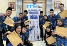 Resmi! 12 CPNS RRI Singaraja Naik Status Jadi PNS
