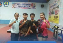 Spensaraja Toreh Prestasi Porjar Cabang Tenis Meja se-Buleleng