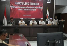 KPU Buleleng Tetapkan 617.249 Pemilih Triwulan I Tahun 2026