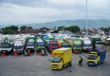Lonjakan Truk Ketapang Diurai, Layanan Penyeberangan Tetap Terkendali