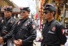Ratusan Pecalang Amankan Karya Ngusaba Kedasa di Batur