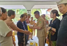 Bupati Jembrana Minta Bantuan Pangan Cepat Disalurkan