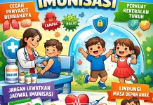 Imunisasi Penting Cegah Penyakit Menular sejak Dini