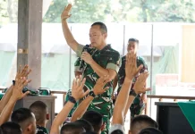 Pangdam IX/Udayana Tinjau Pembangunan Jembatan dan Satuan di Jembrana