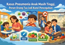Kasus Pneumonia Anak Masih Tinggi, Peran Orang Tua Jadi Kunci Pencegahan