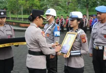 Polres Jembrana Laksanakan PTDH, Tegaskan Disiplin Anggota