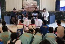 Lestarikan Seni Budaya Bali, Spensaraja Ikuti Workshop Wayang Lemah dan Lukis Kaca