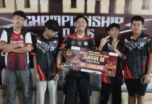 Spensaraja Raih Juara 3 Bupati Gianyar Cup Esports Championship 2026