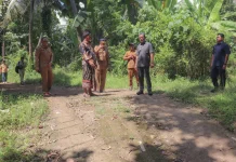 Tinjau Desa Bila, Wabup Pastikan Jalan Dusun Perigi Segera Diaspal