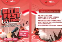 RRI Buka Pendaftaran Gita Fest 2026, Ajak Generasi Muda Gaungkan Lagu Kebangsaan