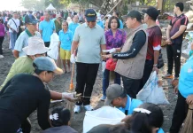 Aksi Bersih Pantai Kubujati, Pemkab Buleleng Dorong Kesadaran Pengelolaan Sampah