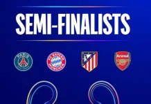 Empat Raksasa Berebut Tiket Final Liga Champions