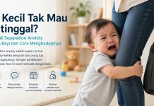 Si Kecil Tak Mau Ditinggal? Kenali Separation Anxiety pada Bayi dan Cara Menghadapi
