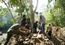 Warga Antusias, Pembangunan Jembatan Garuda Dikebut
