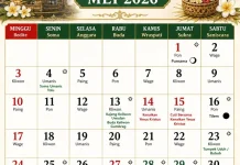 Peringatan dan Hari Suci Kalender Bali Mei 2026
