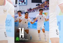 Timnas Futsal Indonesia Melesat 10 Peringkat, Duduki Posisi 14 Dunia