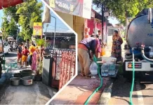 Perbaikan Pipa JTU Mumbul, PDAM Buleleng Siagakan Tangki Air Gratis Warga